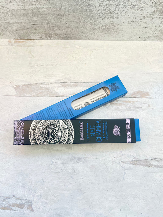 Nag Champa Incense Sticks- Stress Relief, Spiritual Connection, Purifying