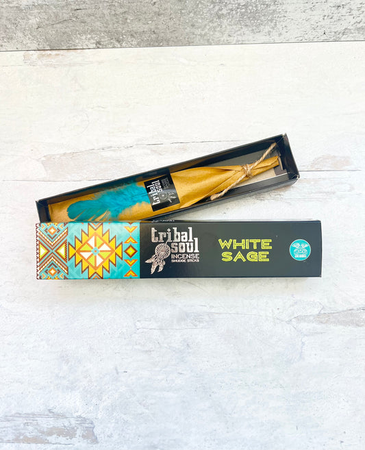 White Sage Incense Sticks- Cleansing + Clearing