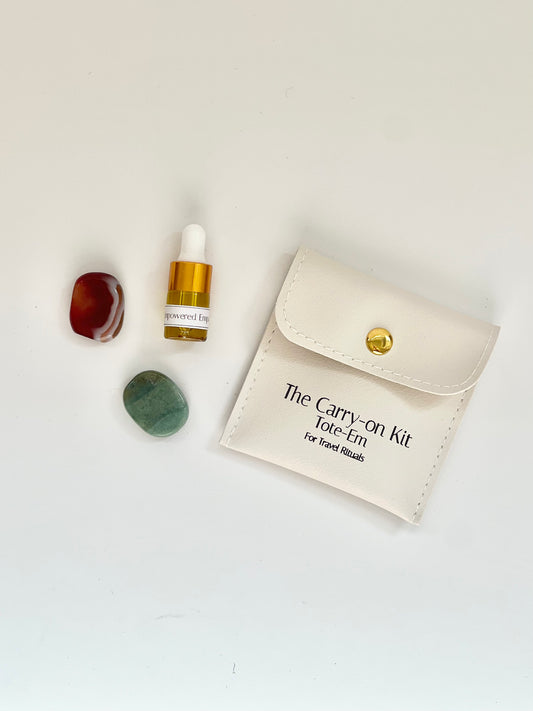 The Carry On Kit Tote-Em by Spirit + Soul Studio