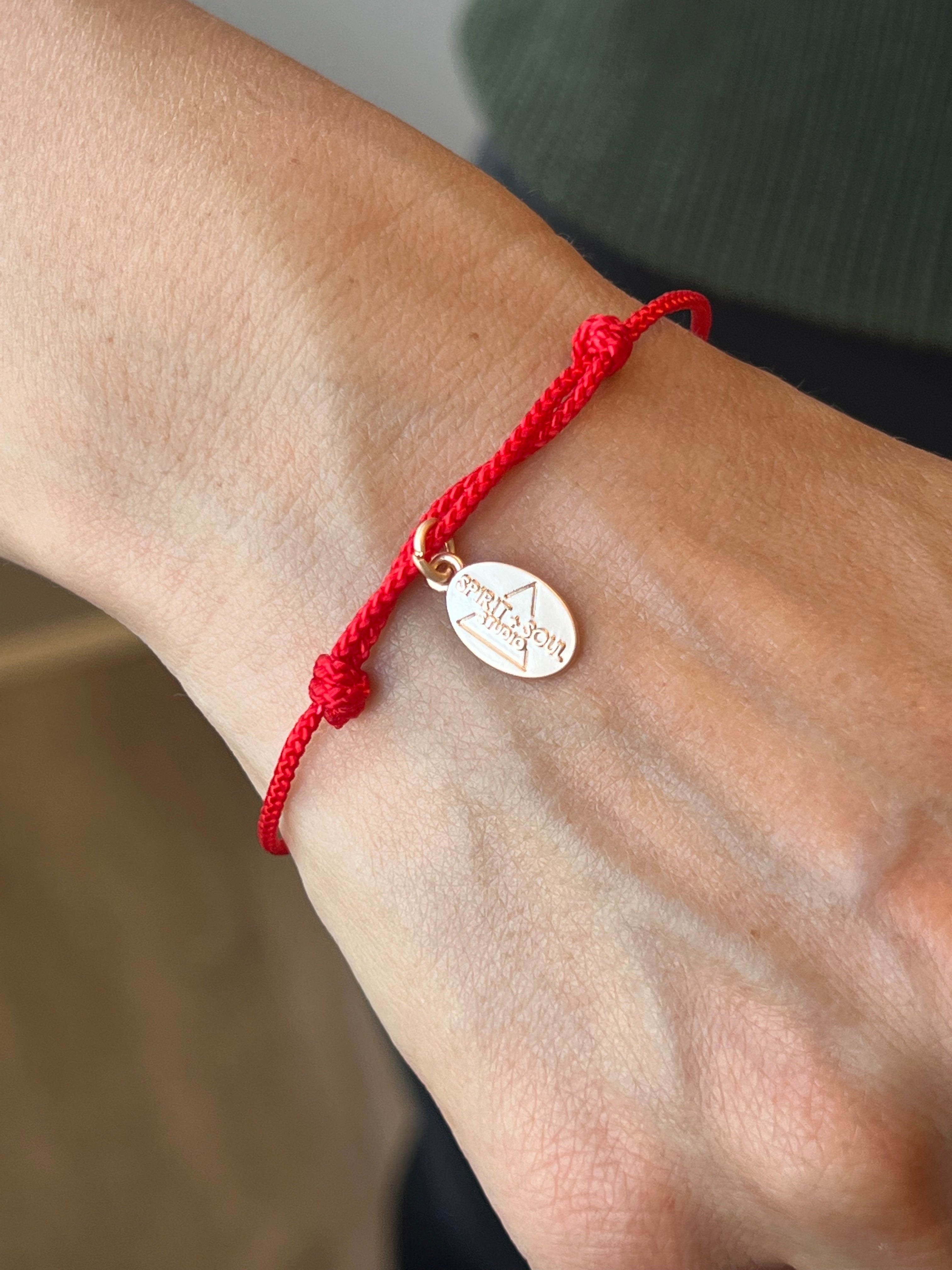 Spirit + Soul Red Thread Bracelet - Mary Magdalene, Love, Protection, Evil  Eye