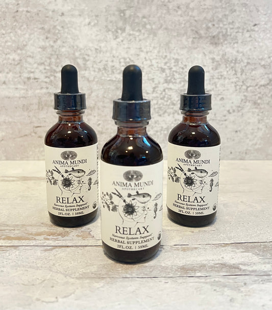 Relax Tonic: Organic Nervous System Support by Anima Mundi