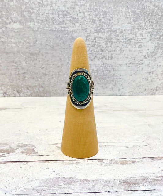 Peruvian Turquoise Sky Stone Ring