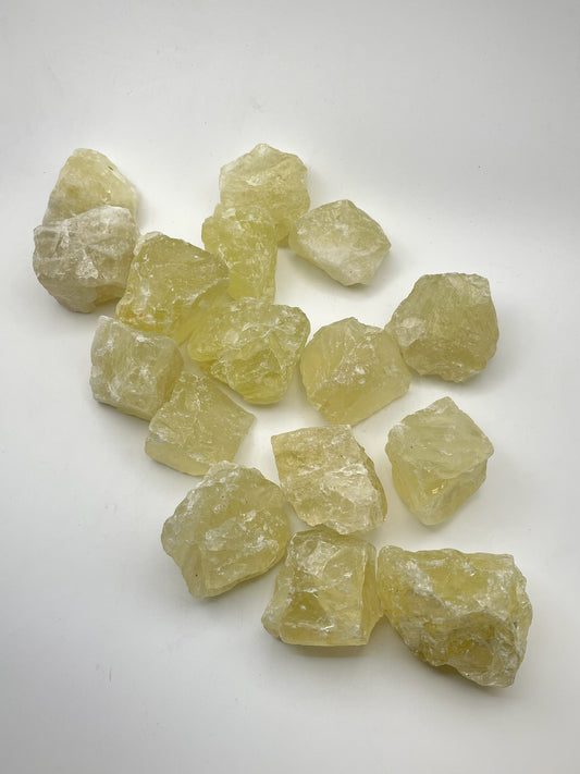 Raw Lemon Quartz- Amplifies Intention, Raises Vibration,  Joy, Vitality