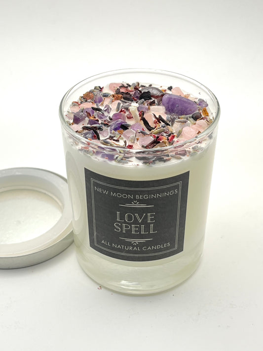 Love Spell Candles