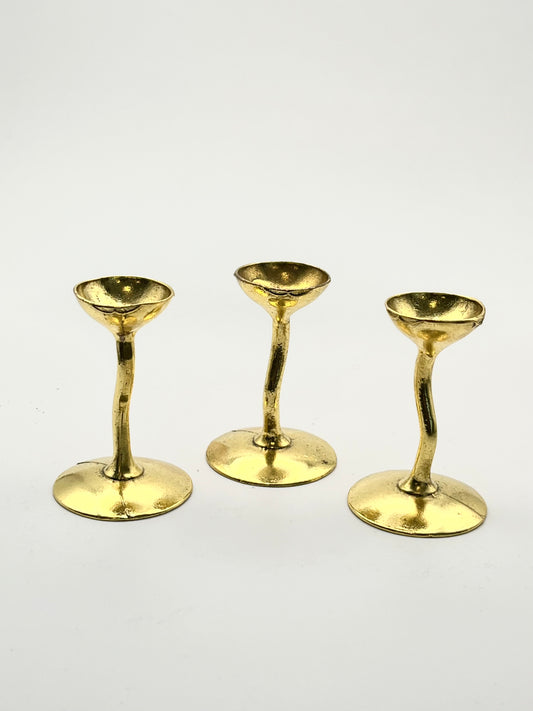 Mini Gold Chalice Sphere Holder