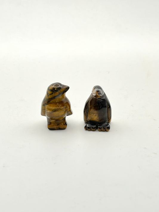 Mini Penguin Crystal Carvings (Assorted Crystals)