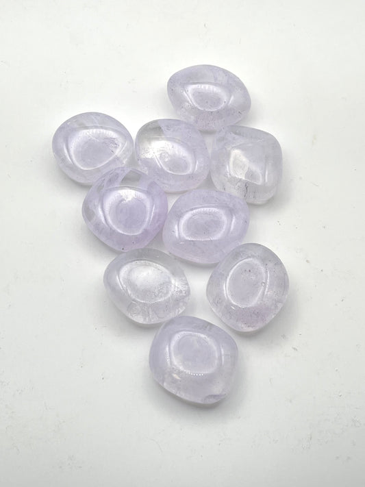 Purple Volcanic Glass Tumbles- Transformation, High Vibrational, Inner Strength