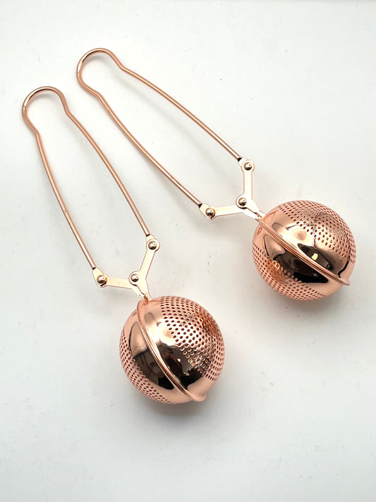 Rose Gold Stainless Steel Tea Strainer