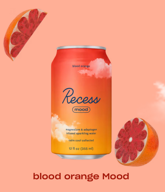 Recess Blood Orange Sparkling Water