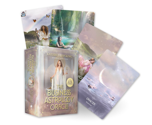 The Business Astrology Oracle: A 62-Card Deck and Guidebook By Kathryn Hocking