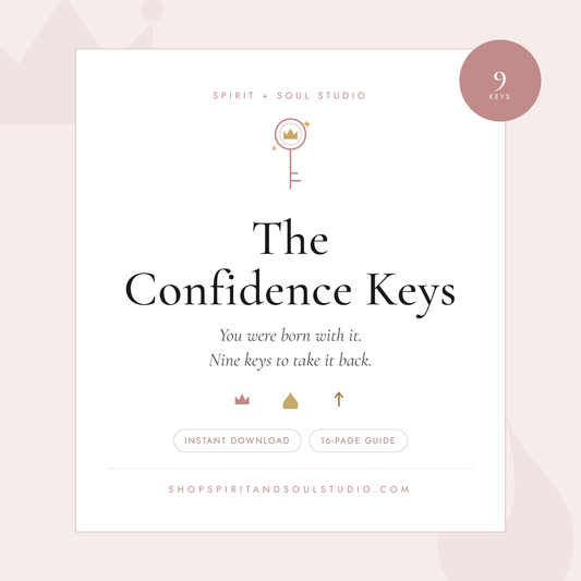 The Confidence Keys (DIGITAL PRODUCT - INSTANT DOWNLOAD)