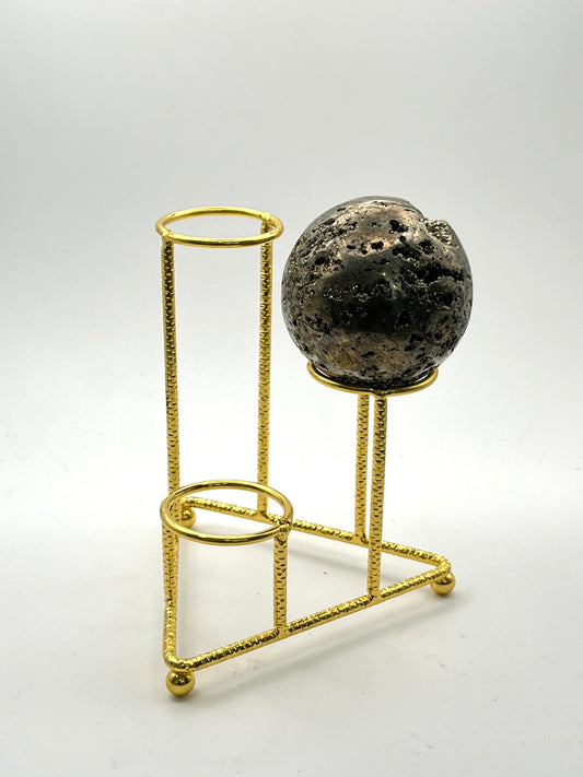 Three Tiered Stand in Gold