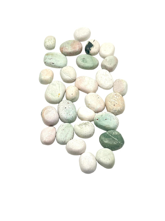 Unicorn Jasper Micro Tumbles- Joy, Emotional Balance, Positive Energy, Grounding
