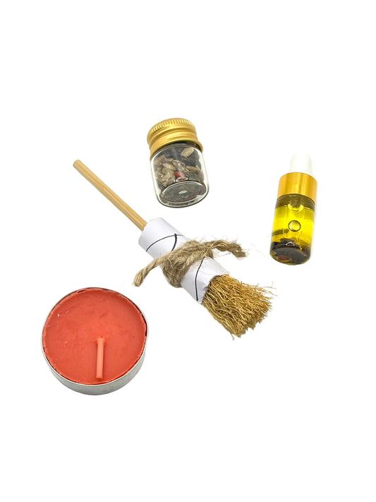 Witch's Protection Broom Ritual Kit by Frank Bruni