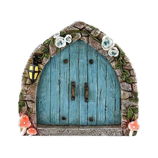 Blooming Flower Fairy Door