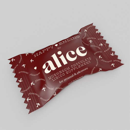 Happy Ending Singles by Alice (Mushroom Chocolate for Sexual Wellness)