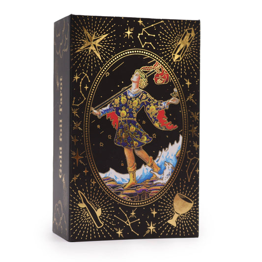 Gold Foil Let The Magic Begin Tarot Deck (78 Card Deck + Guidebook)