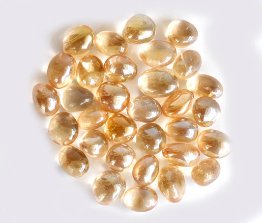 Angel Aura Citrine Tumbles- High Vibrational, Manifesting, Abundance, Prosperity