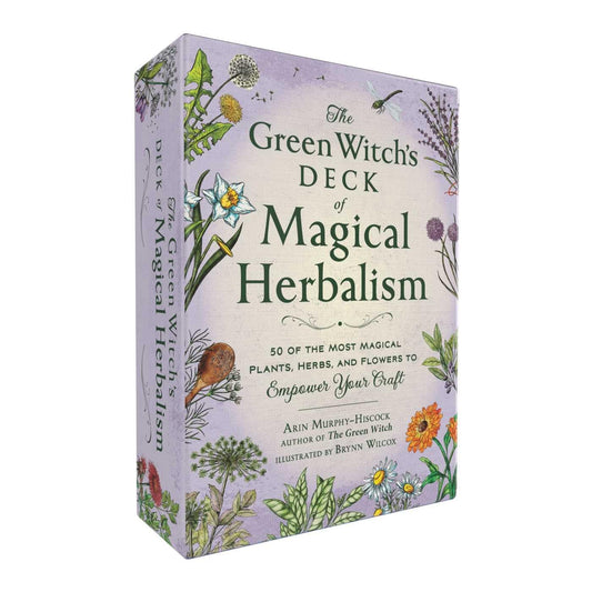 The Green Witch's Deck of Magical Herbalism Oracle by Arin Murphy-Hiscock