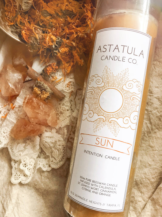 Sun Intention Candle