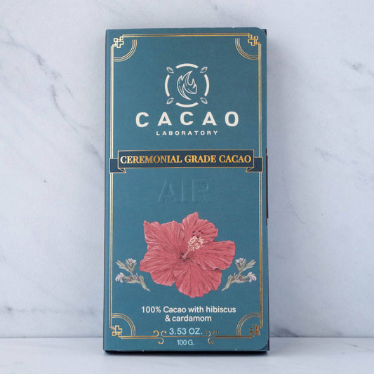 Ceremonial Cacao- Air Element with Hibiscus + Cardamom