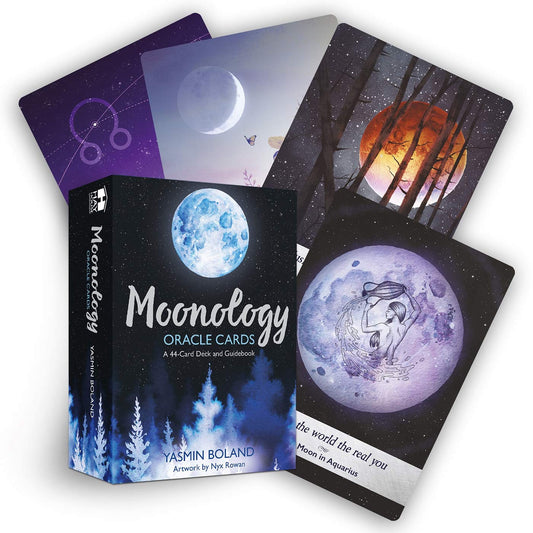 Moonology Oracle Cards: A 44-Card Deck and Guidebook- Yasmin Boland