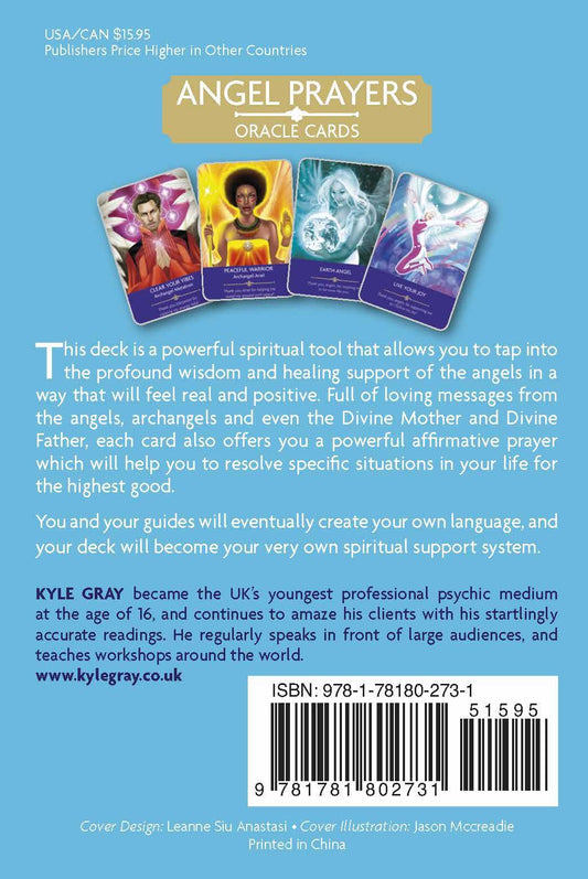Angel Prayers Oracle Cards by Kyle Gray