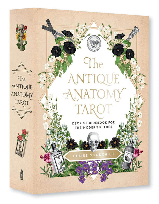 The Antique Anatomy Tarot Kit: Deck and Guidebook for the Modern Reader- Claire Goodchild