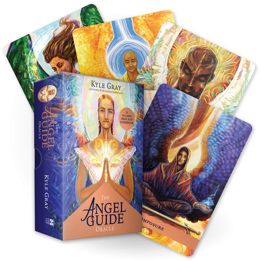 The Angel Guide Oracle: A 44-Card Deck and Guidebook- Kyle Gray
