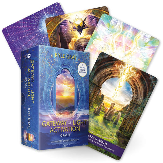 Gateway of Light Activation Oracle: A 44-Card Deck and Guidebook- Kyle Gray