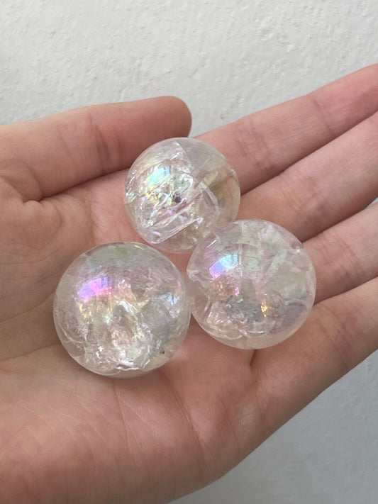Angel Aura Fire + Ice Sphere- Angelic Connection, Higher Consciousness + Wisdom