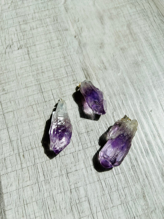 Amethyst Pendant- Protection, Serenity, and Peace