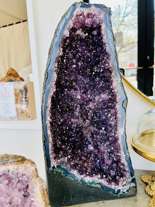 Amethyst Cathedral- Protection, Serenity, and Peace