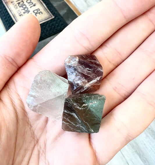 Fluorite Octahedron- Soul's Path, Clearing, Life Path Guidance