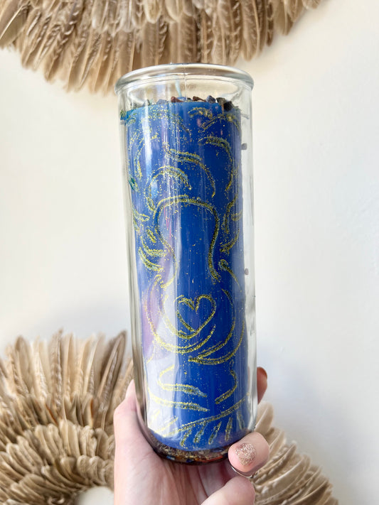 Soul Journey Intention Candle by Frank Bruni